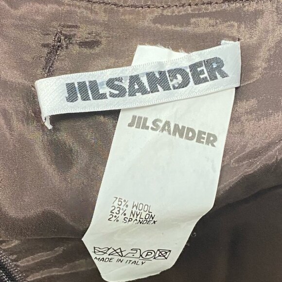 Jil Sander Long Skirt Made in Italy – Brown – Approx Size M - Picture 8 of 9